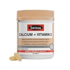 Swisse Calcium + Vitamin D 150 TABLETS 鈣片+ 維