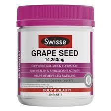 Swisse Ultiboost Grape Seed 180 Tablets 葡萄籽精華 180粒-含花青素超強抗氧化