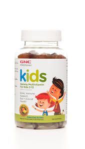 GNC 兒童鈣糖 120粒-強健骨骼牙齒, 2歲+Kids Gummy Caliclum 120 Gummies For 2-12