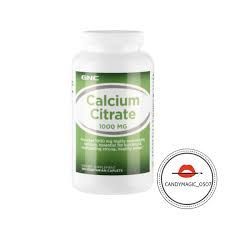 GNC 檸檬酸鈣片1000mg 180粒-強健骨骼, 適合素食者及孕婦Calcium Citrate 1000mg 180 Caps